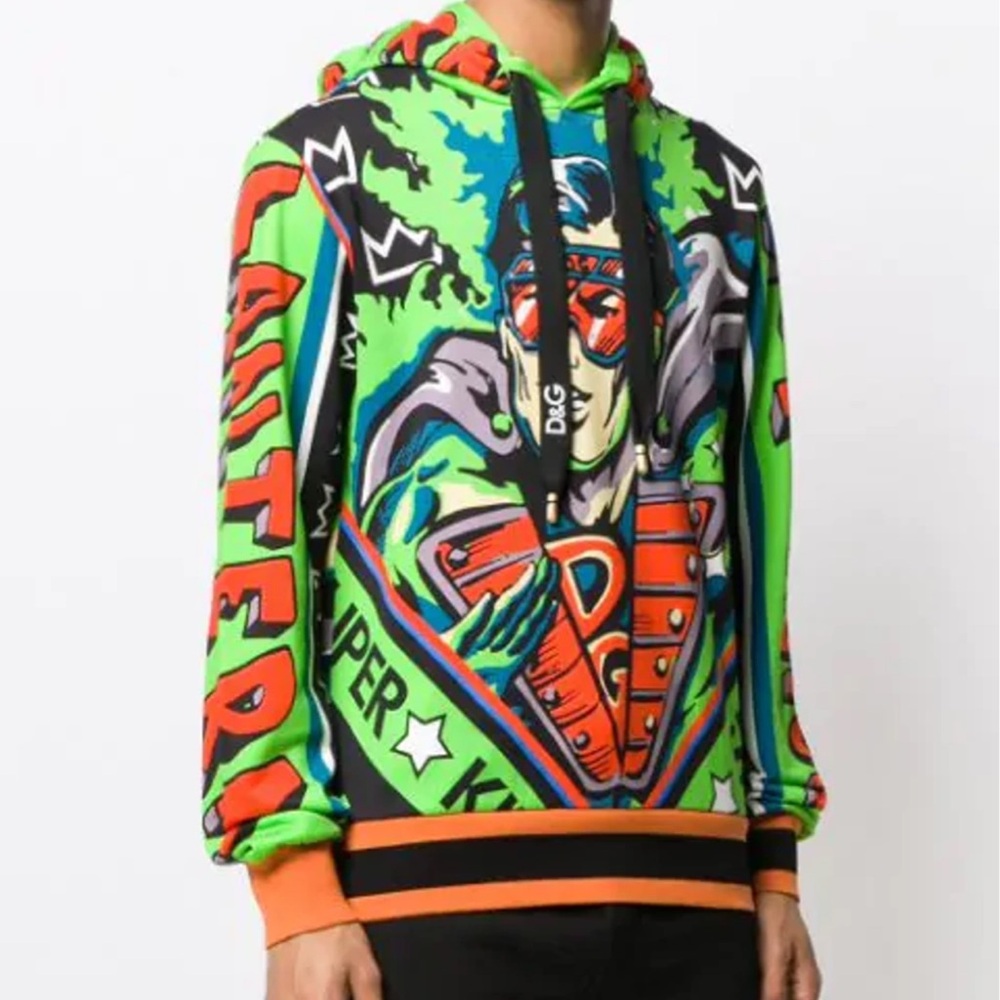 Dolce gabanna super hero hoodie
